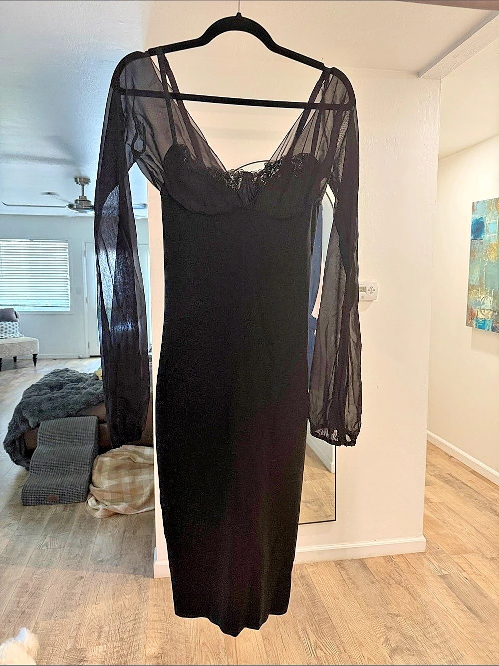 Dolce & Gabbana S004 Black 3/4 Dress Size 42 NWT